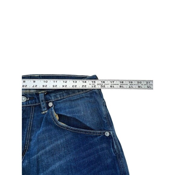 Levi's 514 Straight Denim Jeans Men's Size 32 X 30 Dark Wash - Cool Pockets - Picture 11 of 11